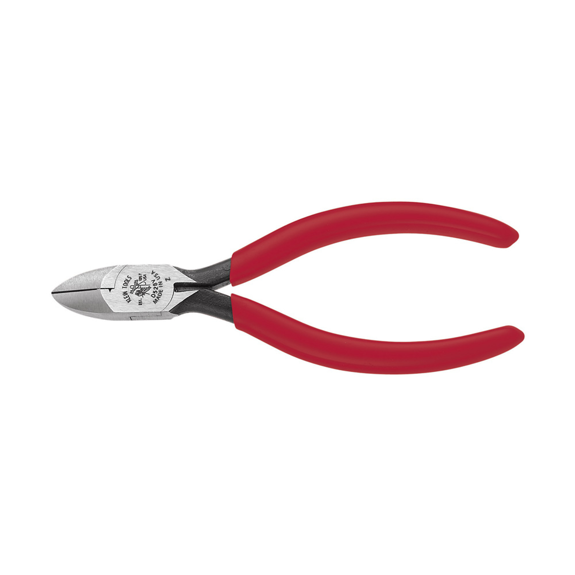 Klein Tools, Diagonal Cutting Pliers, Bell System, W and V Notc, Pieces (qty.) 1 Material Steel, Model# D528V